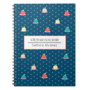 Carnet Merci enseignant espagnol Mejor Maestra del Mundo