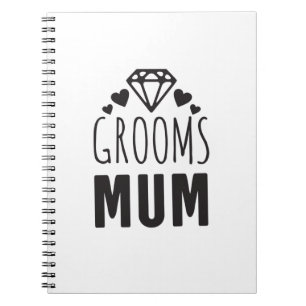 Carnet Merci Mère de la mariée Groom Fête Florale Cadeau