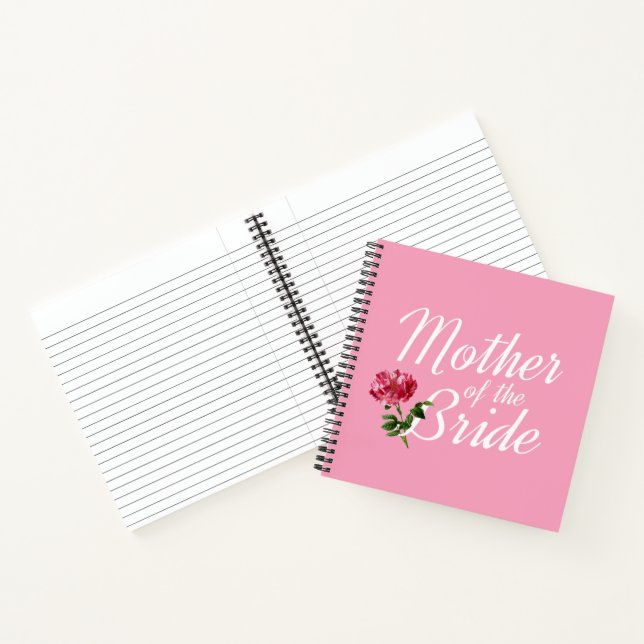 Carnet Mère de la Mariage mariée Calligraphie | Ordinateu (Intérieur)