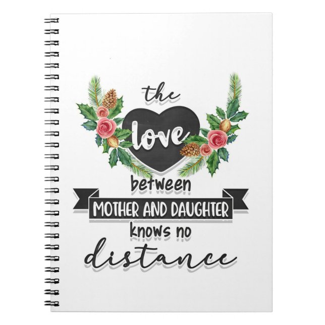 Carnet Mère Don L'Amour Entre Mère Et Fille (Devant)