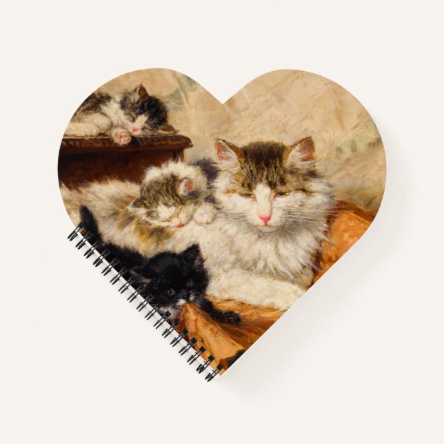 Carnet Mère et ses chatons (Devant)