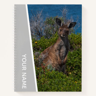 Carnet Mère Kangaroo en Australie, argent personnalisé