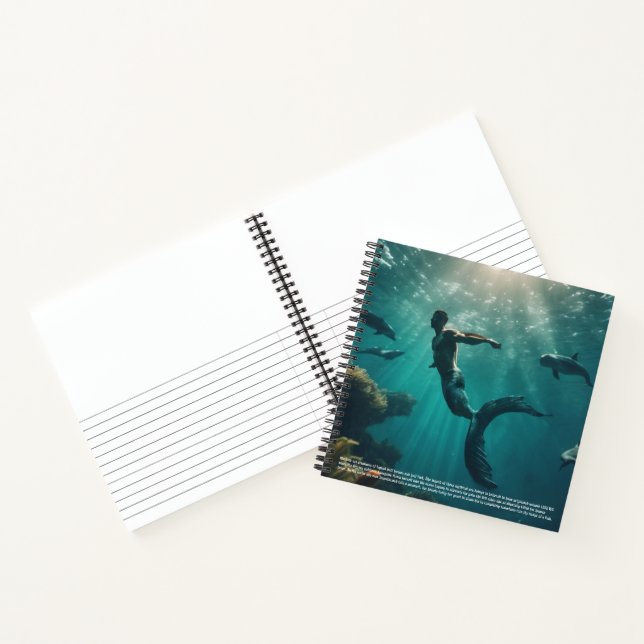 Carnet Merfolk Merman Hardcover (Intérieur)