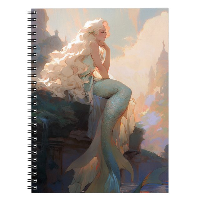 Carnet Mermaid Imaginaire Art (Devant)