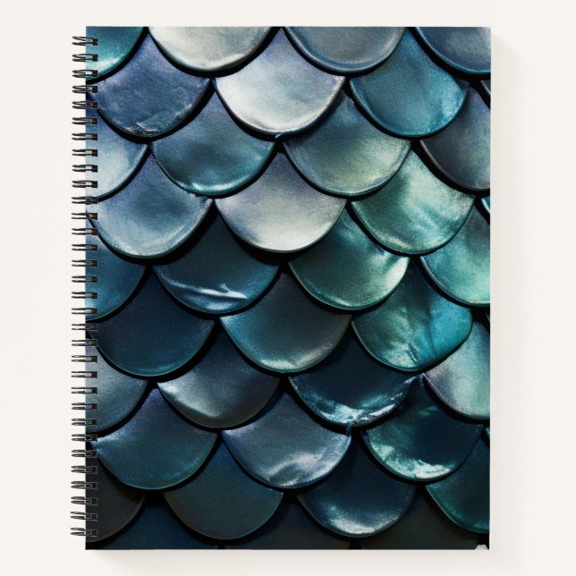 Carnet Mermaid Scales Notebook (Devant)