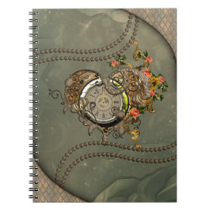 Carnet Merveilleuse horloge vapeur