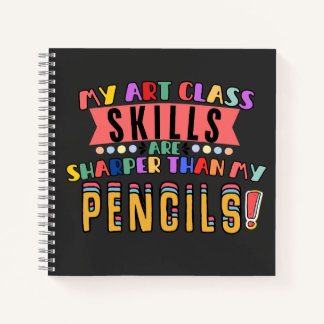 Carnet Mes Compétences En Classe D'Art Sont Plus Élevées 