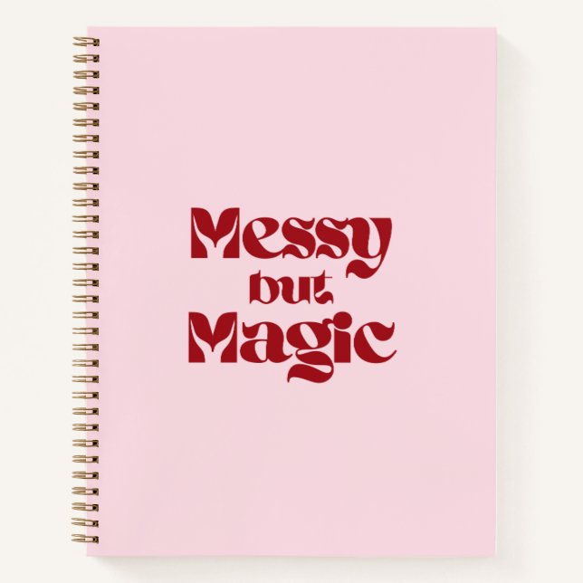 Carnet Messy but Magic (Devant)