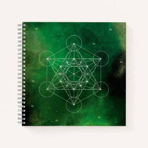 Carnet Métatron, chakra, zen, géométrie sacrée, ange