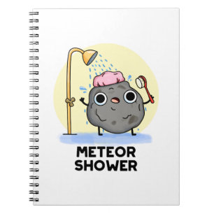 Carnet Meteor Douche Funny Science Pun
