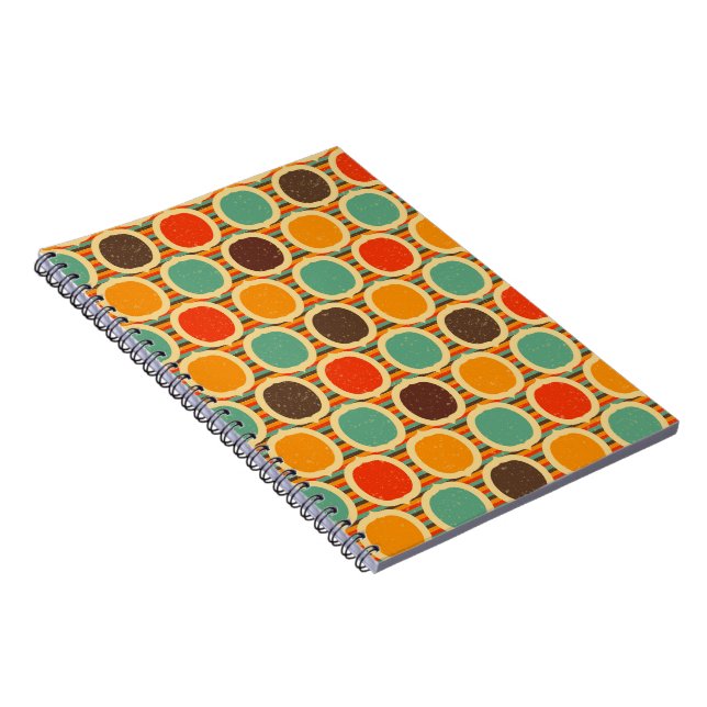 Carnet Mi-siècle moderne géométrique 5 (Côté Droit)