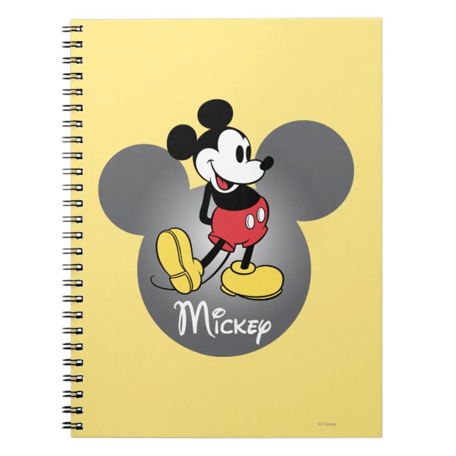 Carnet Mickey classique | Icône tête (Devant)