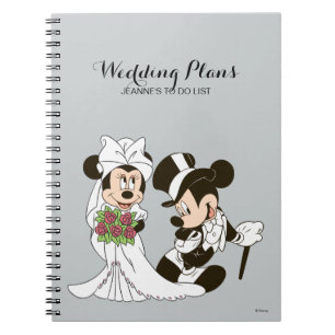 Carnet Mickey et Minnie Mariage   Se marier