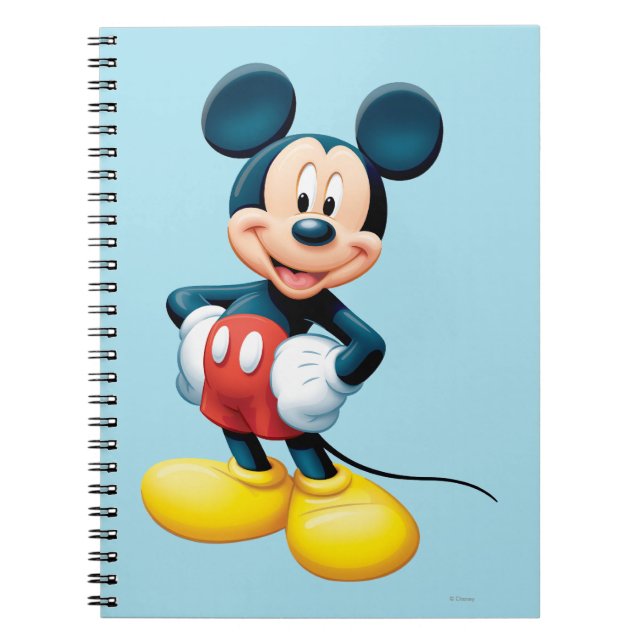 Carnet Mickey | Mains sur les hanches (Devant)
