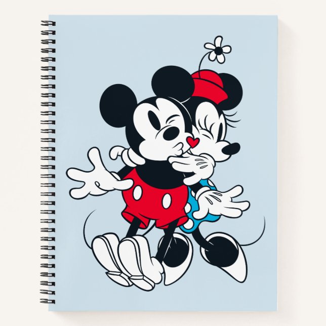 Carnet Mickey & Minnie | L'amour perpétuel (Devant)