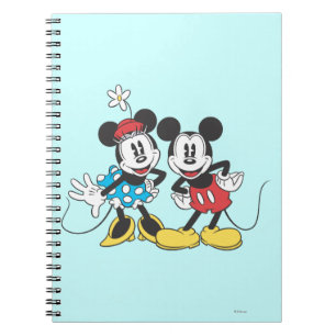 Carnet Mickey & Minnie   Paire classique
