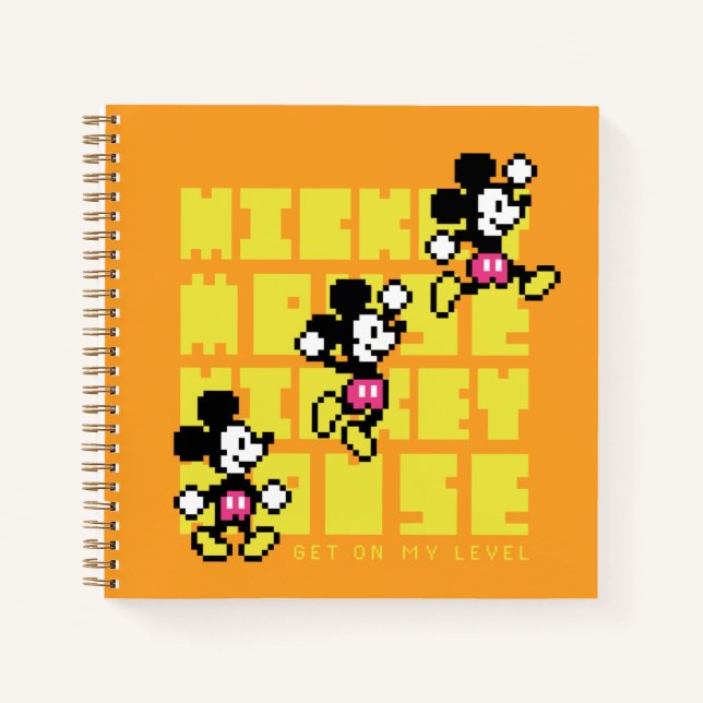 Carnet Mickey Mouse Double Saut (Devant)