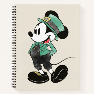 Carnet Mickey Mouse   Fête de l'aquarelle St. Patrick