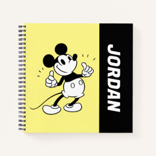 Carnet Mickey Mouse   Mickey Mouse   Ajouter Votre Nom