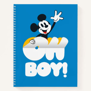 Carnet Mickey Mouse Oh Garçon ! Décolle
