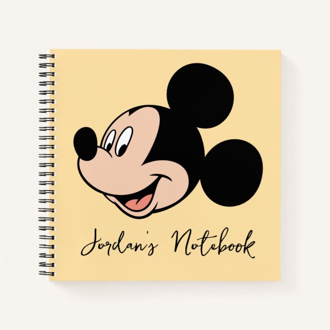 Carnet Mickey Mouse Smile (Devant)