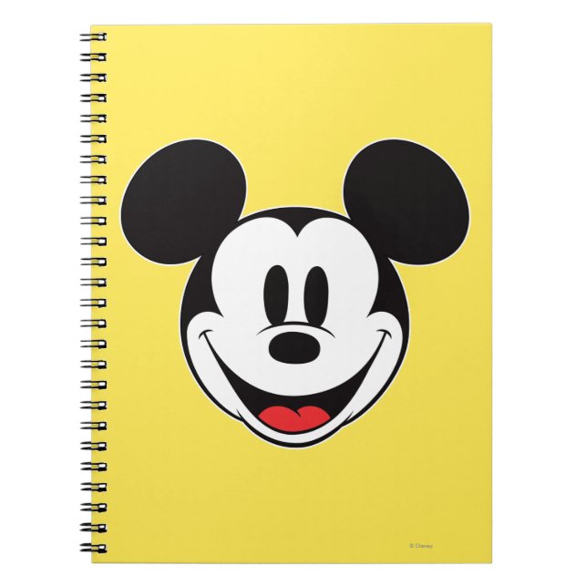 Carnet Mickey Mouse Sourire (Devant)