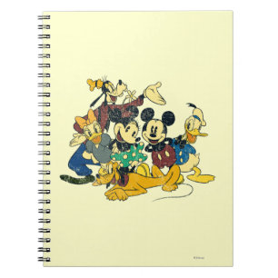 Carnet Mickey & ses amis Câlin vintage