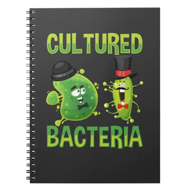 Carnet Microbiologique Culture Bactérie (Devant)