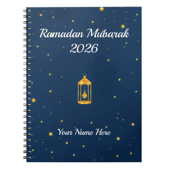 Carnet Midnight Blue Gold Dust (Devant)