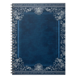 Carnet Midnight Botanical Frame Custom