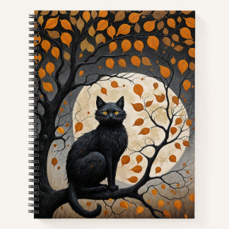 Carnet Midnight Sentinel Under the Harvest Moon