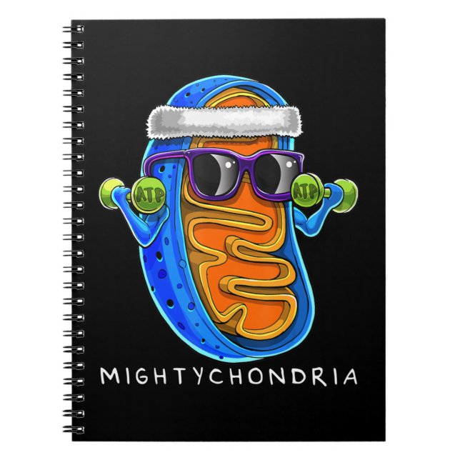 Carnet Mightychondria Enseignant en biologie cellulaire (Devant)