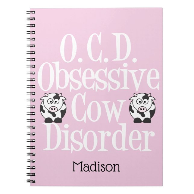 Carnet Migner trouble obsessionnel de la vache (Devant)