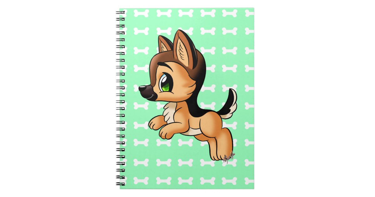 mignons chiots berger allemand noirs