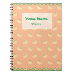 Carnet mignon de motif de mangue