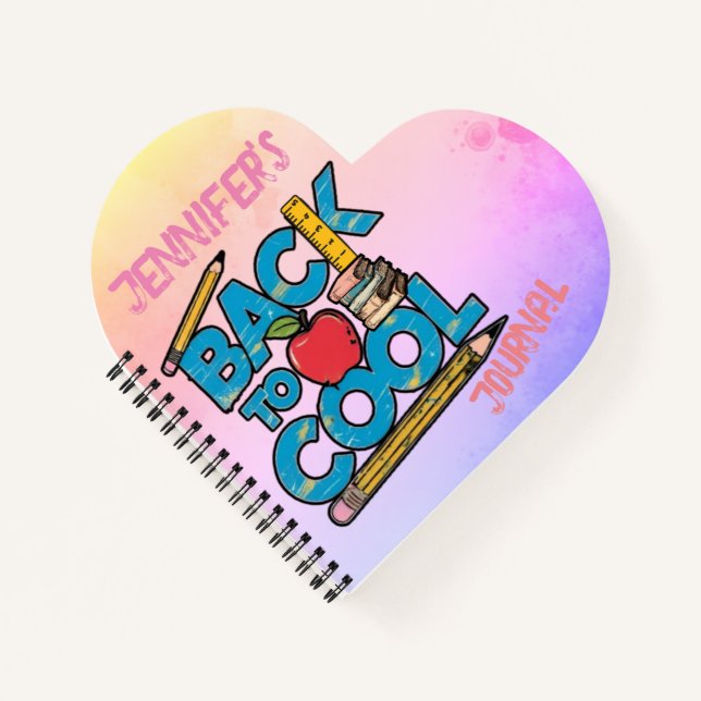 Carnet Mignon Enfant Retour à l'école  (Devant)