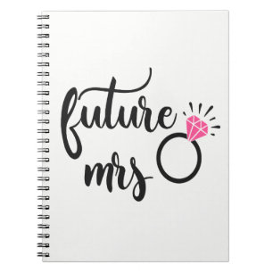 Carnet Mignonne Mariée Pour Être Mariage Futur Mme Fiança
