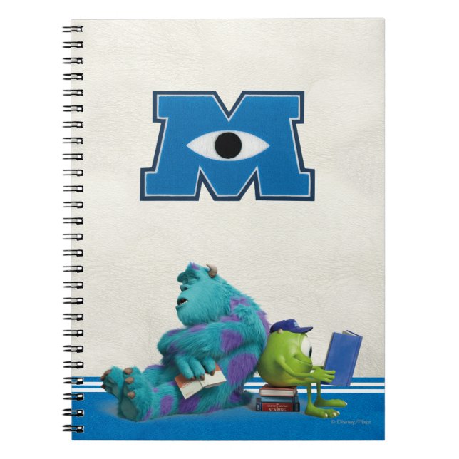 Carnet Mike et Sulley Reading (Devant)
