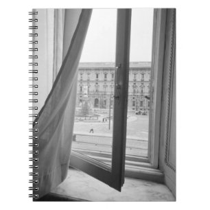 Carnet Milan Italie, Vue de la fenêtre de l'Opéra La Scal