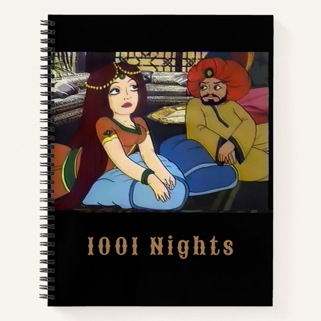 Carnet Mille et une nuits Histoires de Scheherazade (Devant)