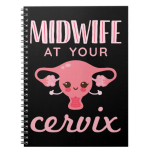 Carnet Mini-femme à votre Cervix Midwives Midwifery