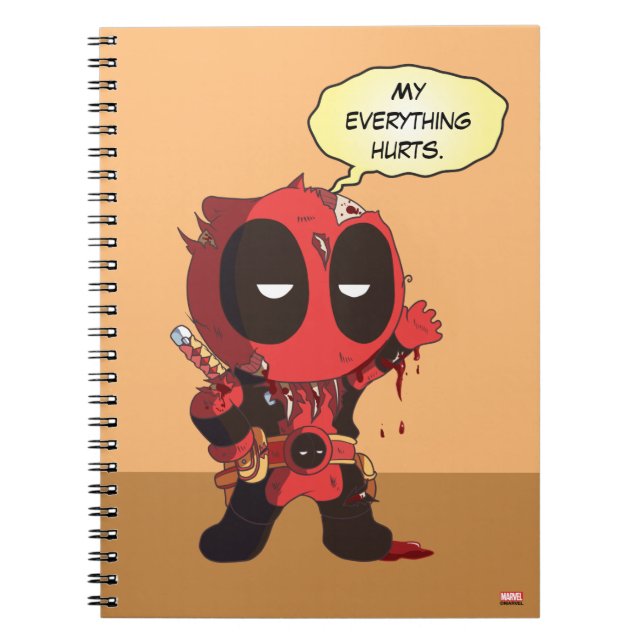 Carnet Mini Survivant de Deadpool (Devant)