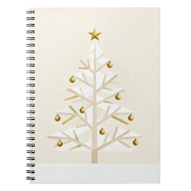 Carnet Minimalist Holiday Pine Notebook (Devant)