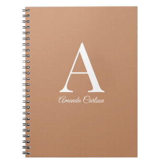 Carnet Minimalist Spiral Notebook