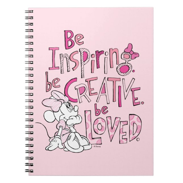 Carnet Minnie | Être inspirant (Devant)