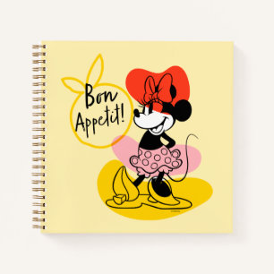 Carnet Minnie Mouse   Bon Appetit !