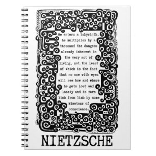Carnet Minotaure de conscience citation de Nietzsche