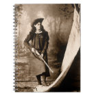 Miss Annie Oakley avec pistolet, Portrait photo Vi