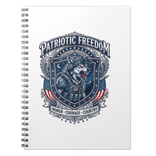 Carnet Mission de nuit patriotique Loup patriote Militair