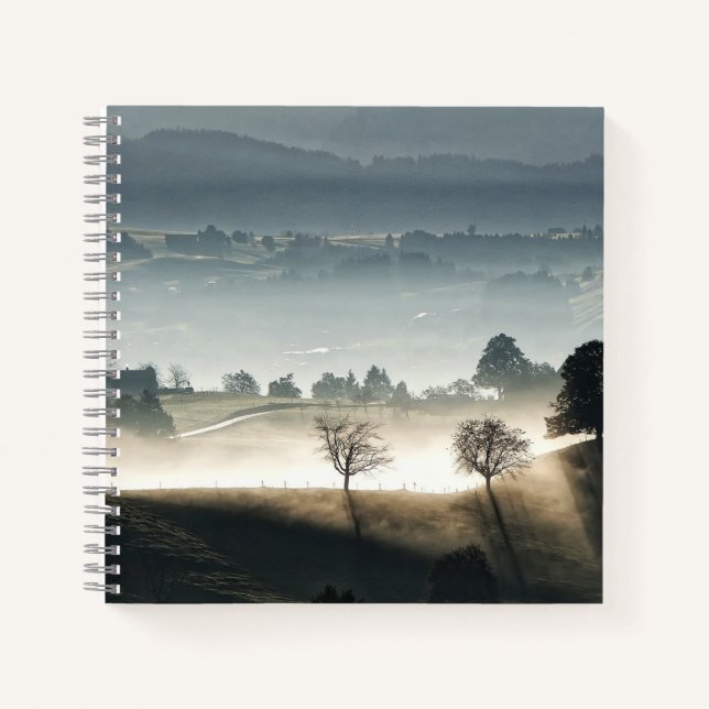 Carnet Misty Suisse Paysage rural (Devant)
